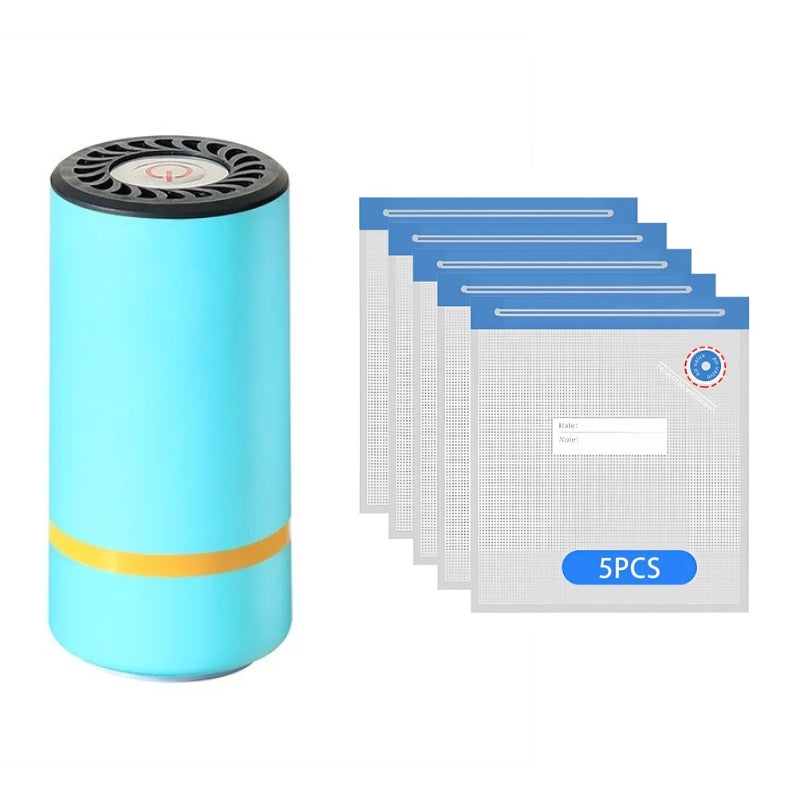 Carvallo - Bärbart vakuumförseglingsapparat med påsar