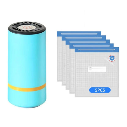 Carvallo - Bärbart vakuumförseglingsapparat med påsar