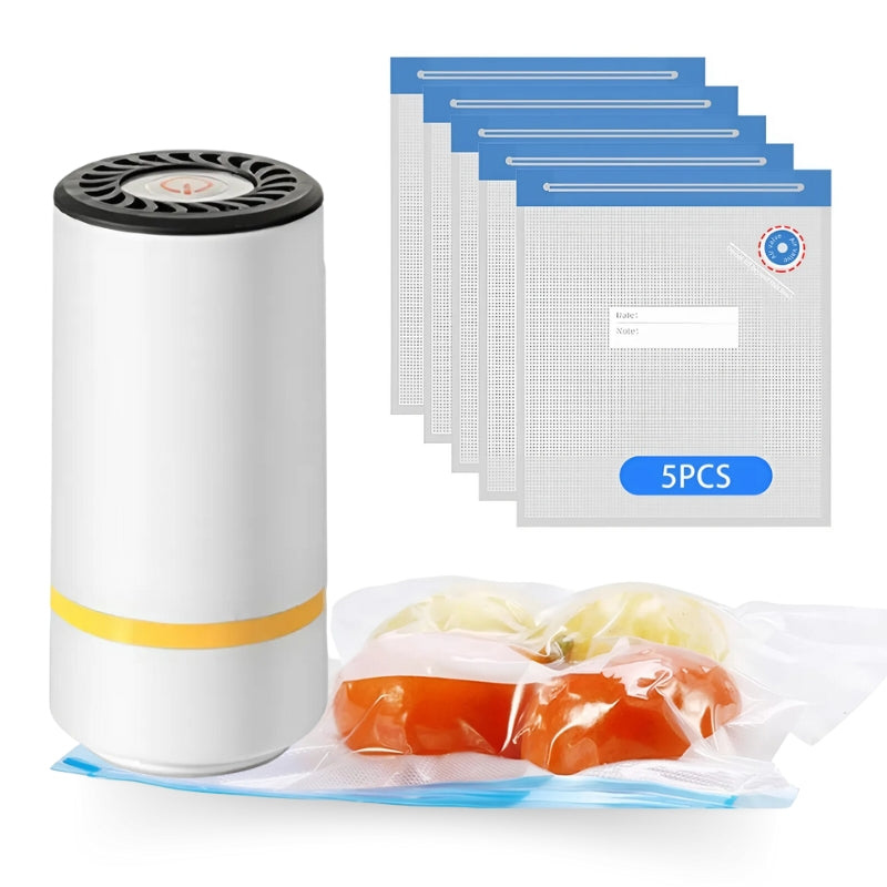 Carvallo - Bärbart vakuumförseglingsapparat med påsar