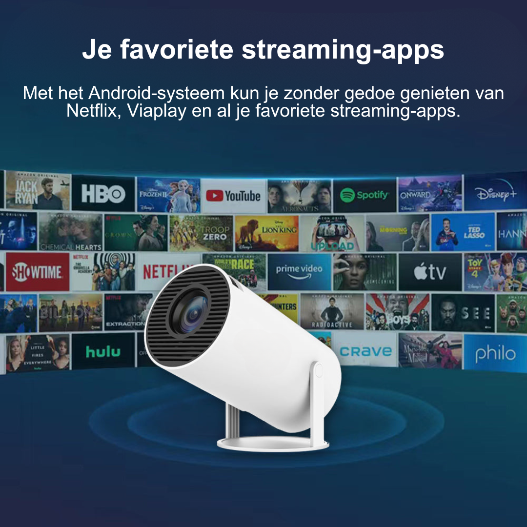 Carvallo - intelligent HD-projektor med knivskarp 4K HD-upplösning