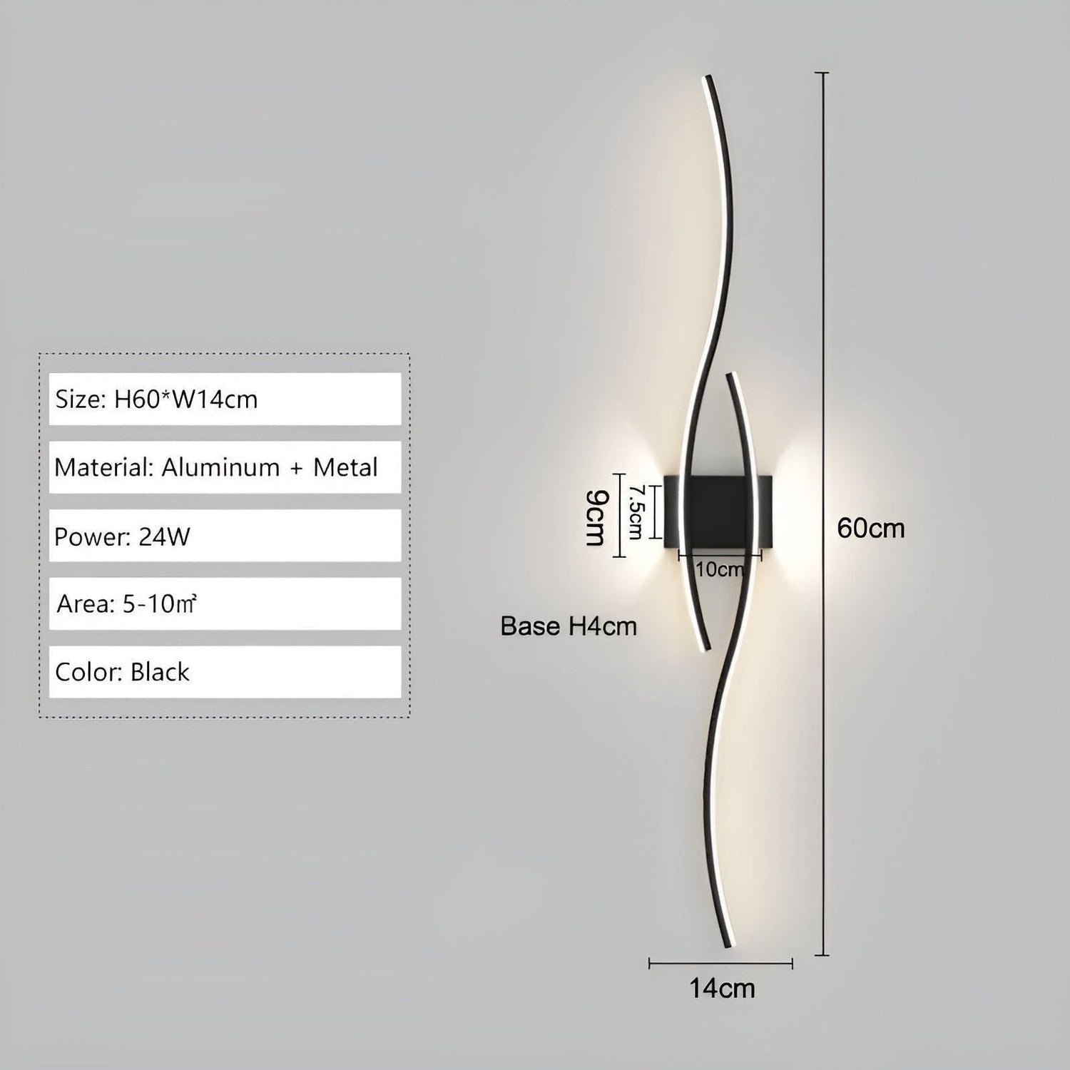 AisleRadiance Light - Nordic Flur LED VÄGGLAMPOR