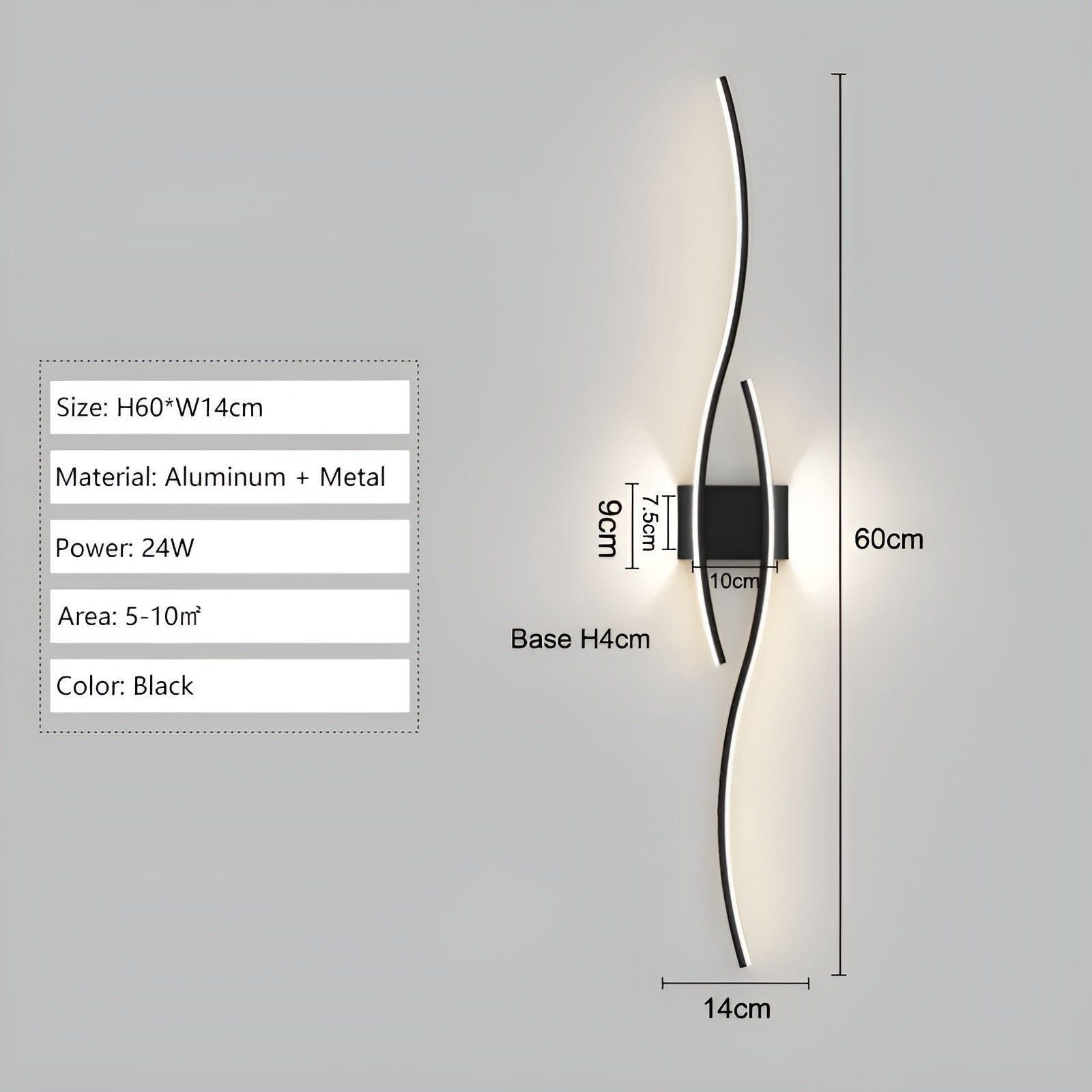 AisleRadiance Light - Nordic Flur LED VÄGGLAMPOR