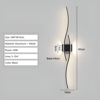 AisleRadiance Light - Nordic Flur LED VÄGGLAMPOR