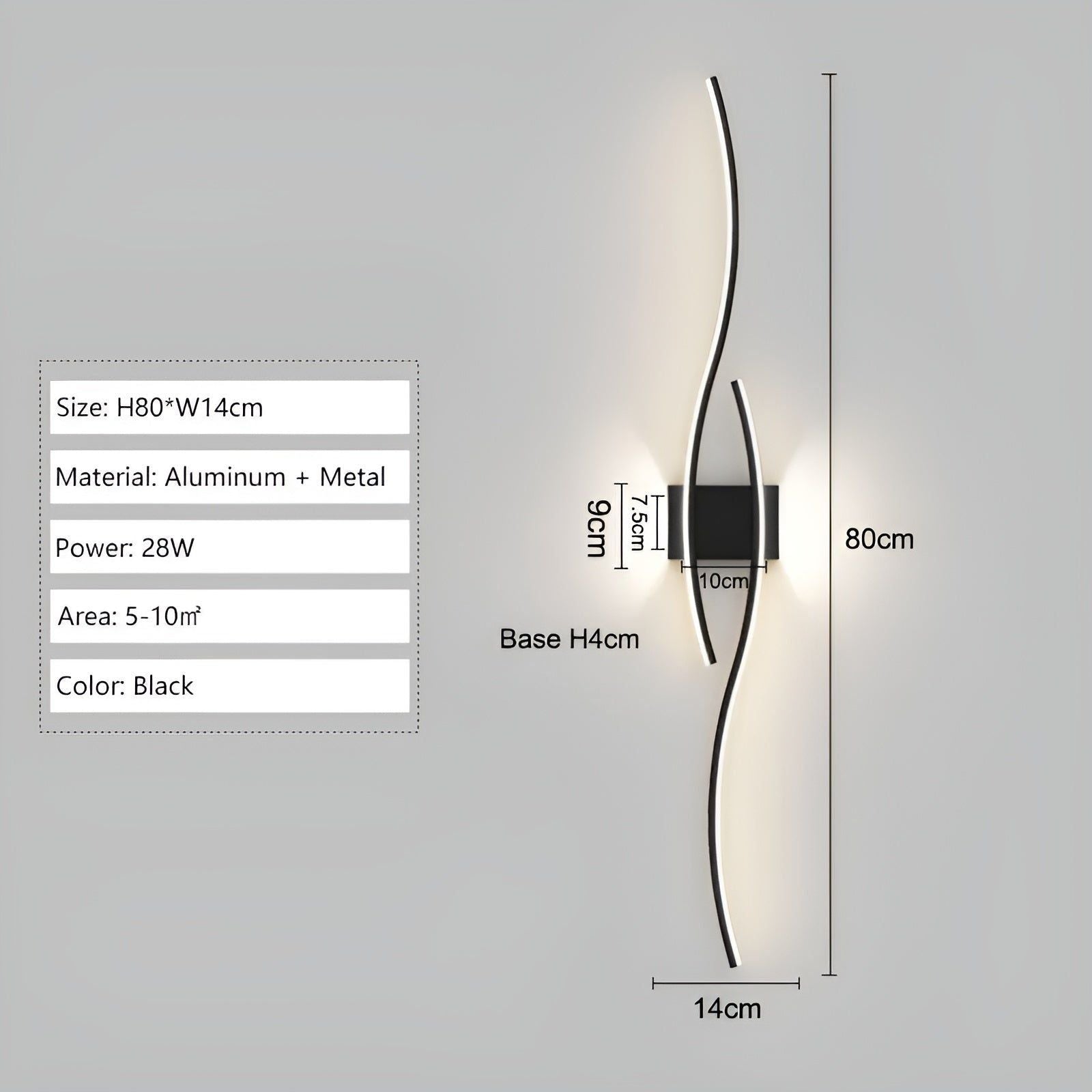 AisleRadiance Light - Nordic Flur LED VÄGGLAMPOR