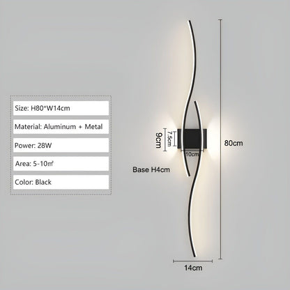 AisleRadiance Light - Nordic Flur LED VÄGGLAMPOR