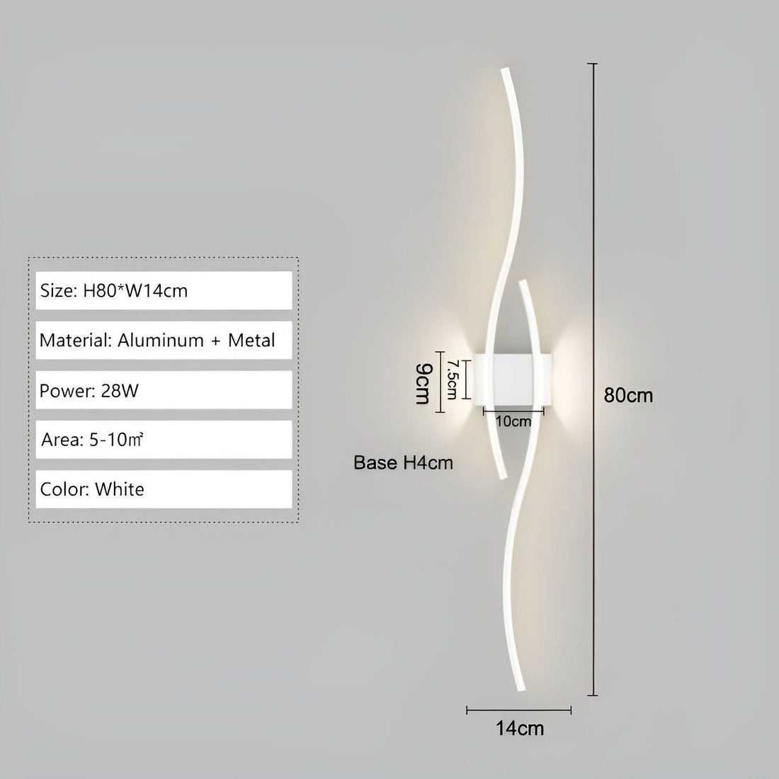AisleRadiance Light - Nordic Flur LED VÄGGLAMPOR
