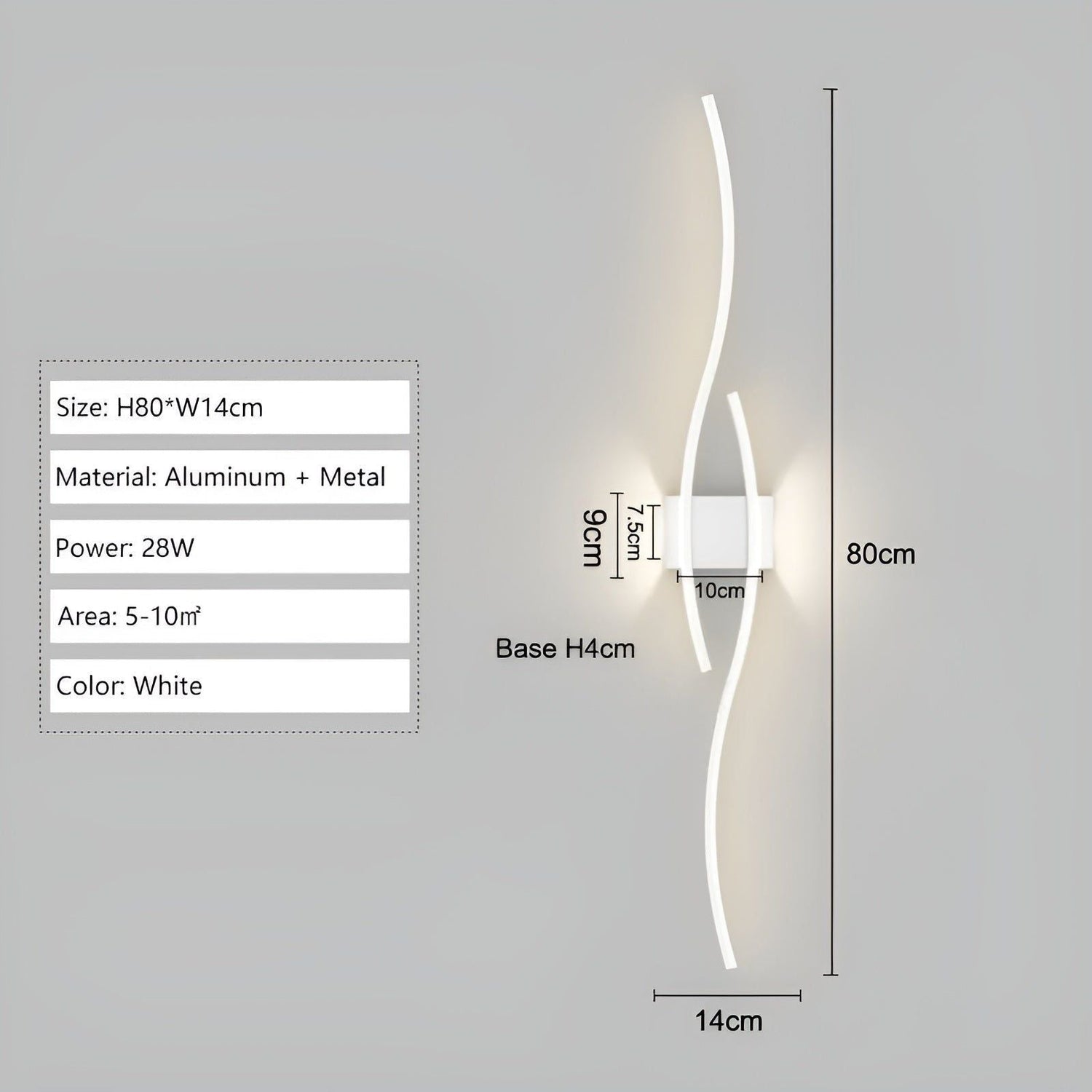 AisleRadiance Light - Nordic Flur LED VÄGGLAMPOR
