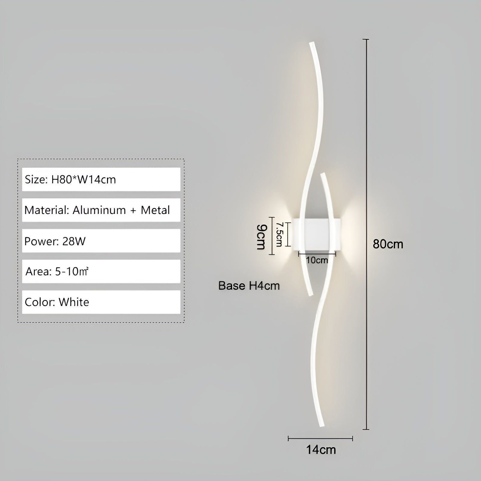 AisleRadiance Light - Nordic Flur LED VÄGGLAMPOR