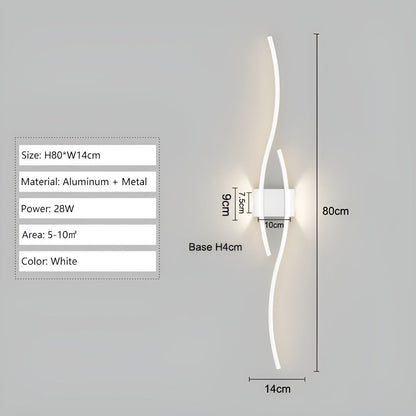 AisleRadiance Light - Nordic Flur LED VÄGGLAMPOR