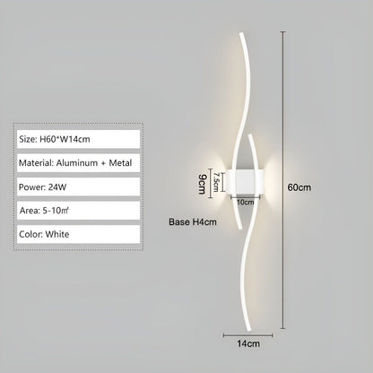 AisleRadiance Light - Nordic Flur LED VÄGGLAMPOR