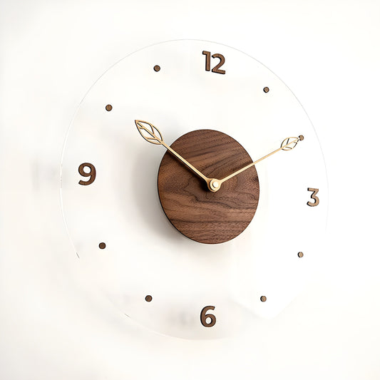 Carvallo - Minimalistisk tyst väggur med ren design för vilket rum som helst