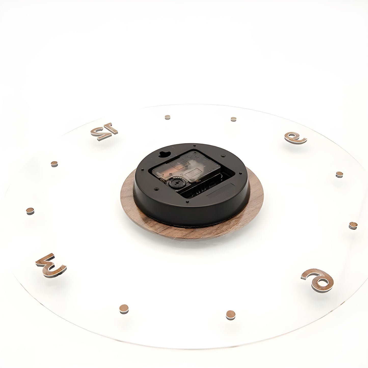 Carvallo - Minimalistisk tyst väggur med ren design för vilket rum som helst