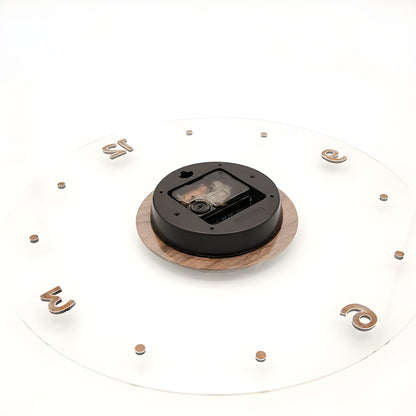 Carvallo - Minimalistisk tyst väggur med ren design för vilket rum som helst