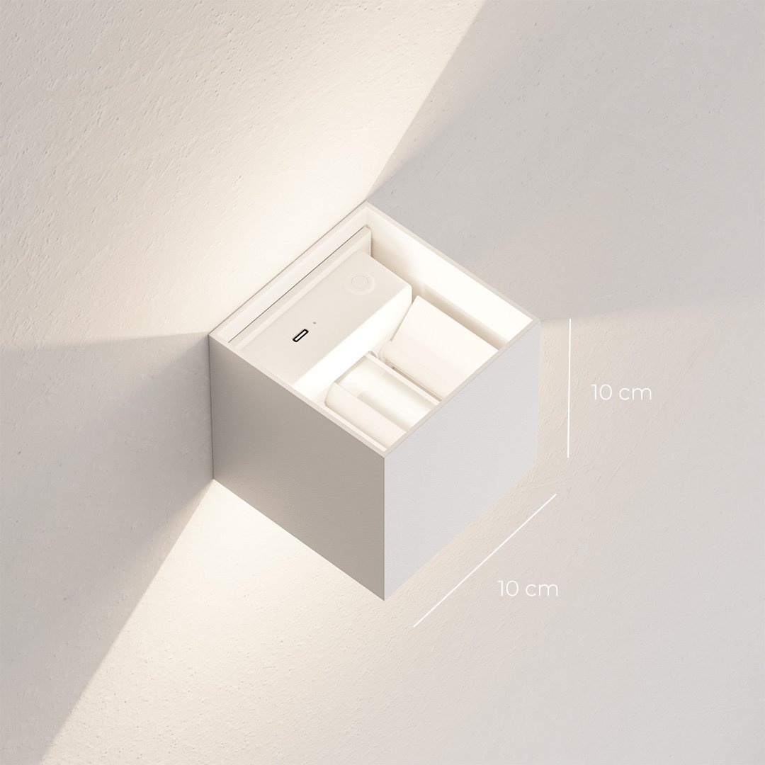 Carvallo – LED Vägglampa med Justerbara Ljusventiler