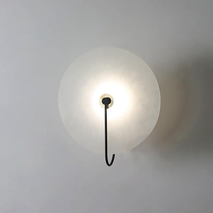LumiStone - LED Vägglampa med Tidlös Alabaster Elegans