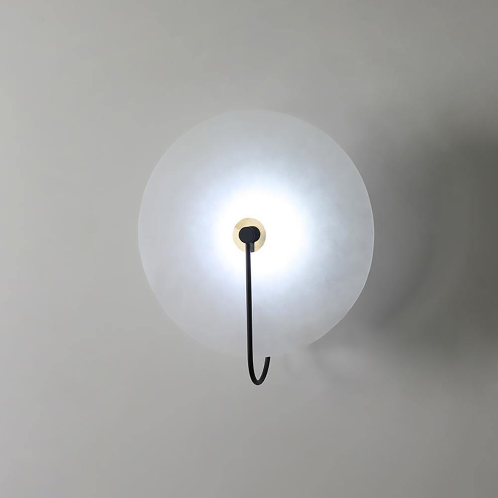 LumiStone - LED Vägglampa med Tidlös Alabaster Elegans