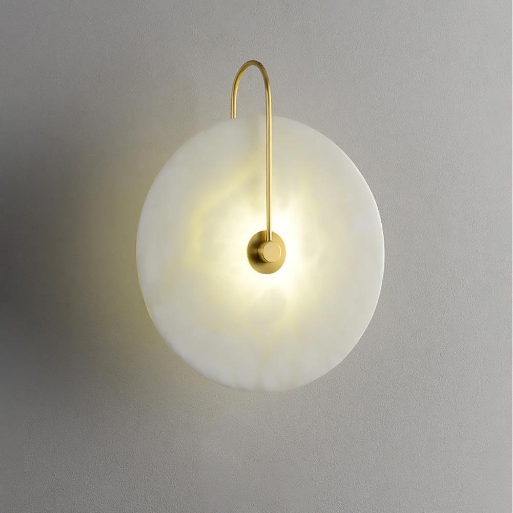 LuxeStone Light - Modern sten LED-vägglampa