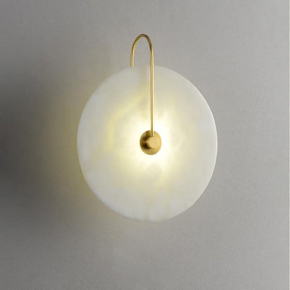 LuxeStone Light - Modern sten LED-vägglampa