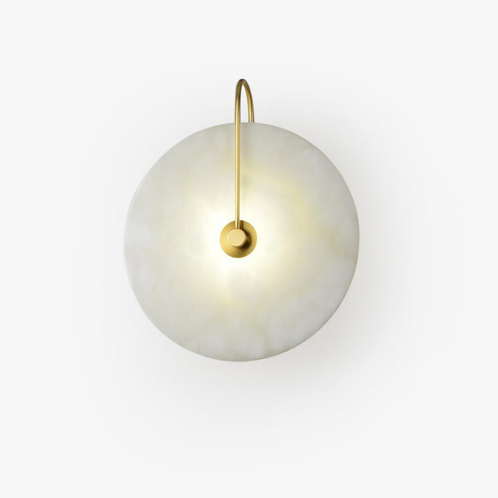 Lugnande LED Vägglampa i Alabaster