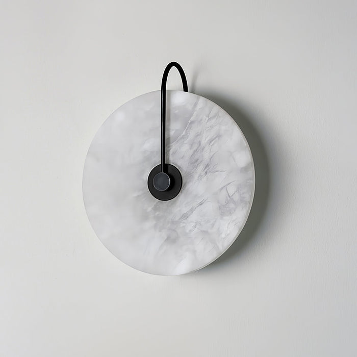 Lugnande LED Vägglampa i Alabaster