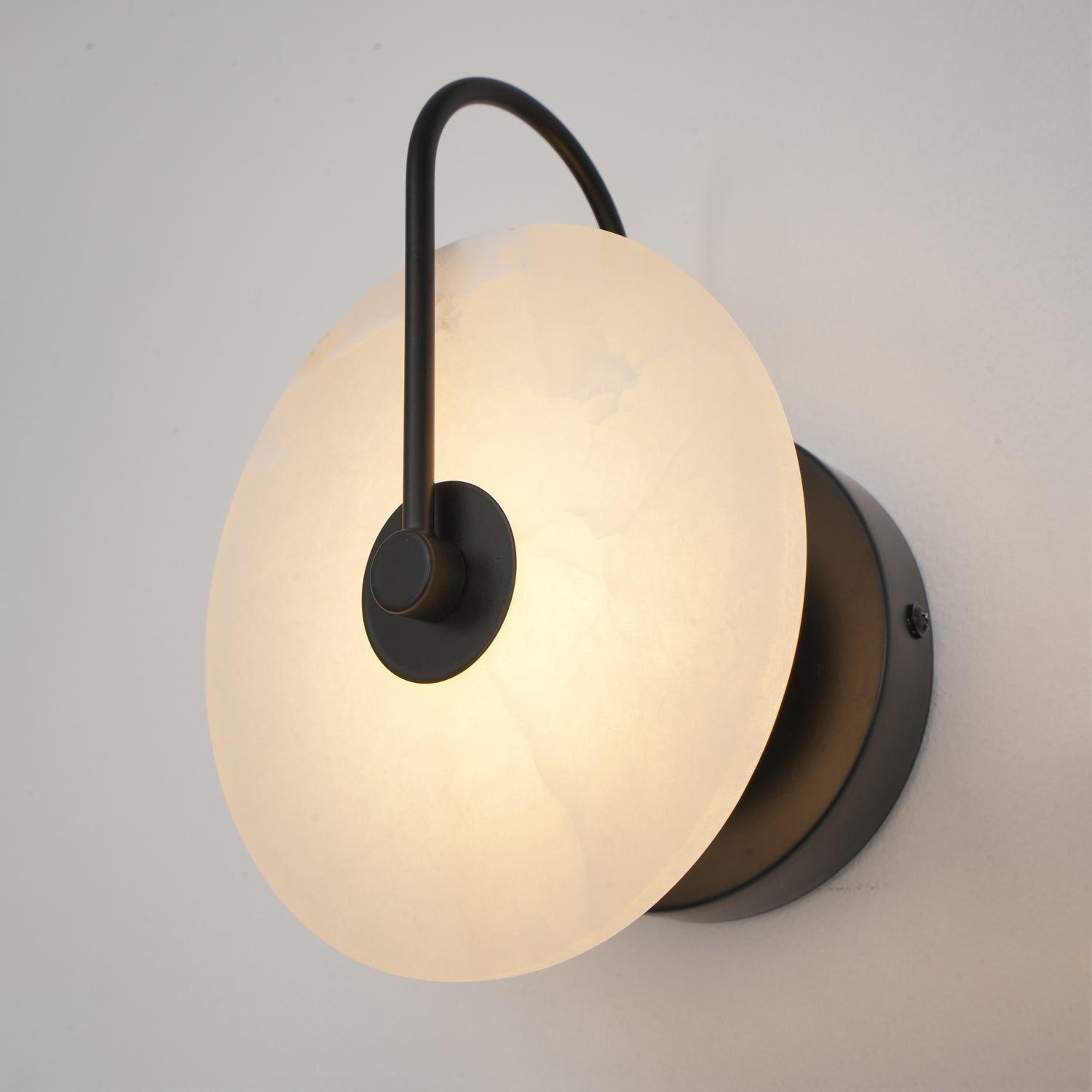 LuxeStone Light - Modern sten LED-vägglampa