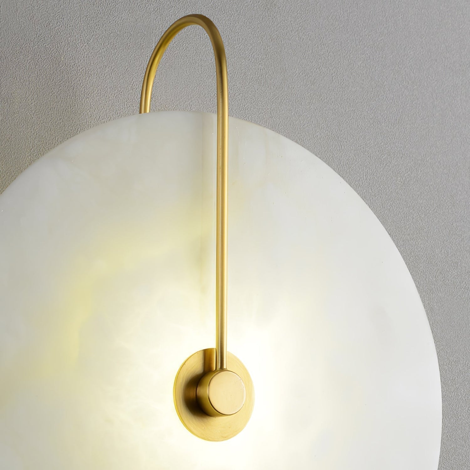 LumiStone - LED Vägglampa med Tidlös Alabaster Elegans