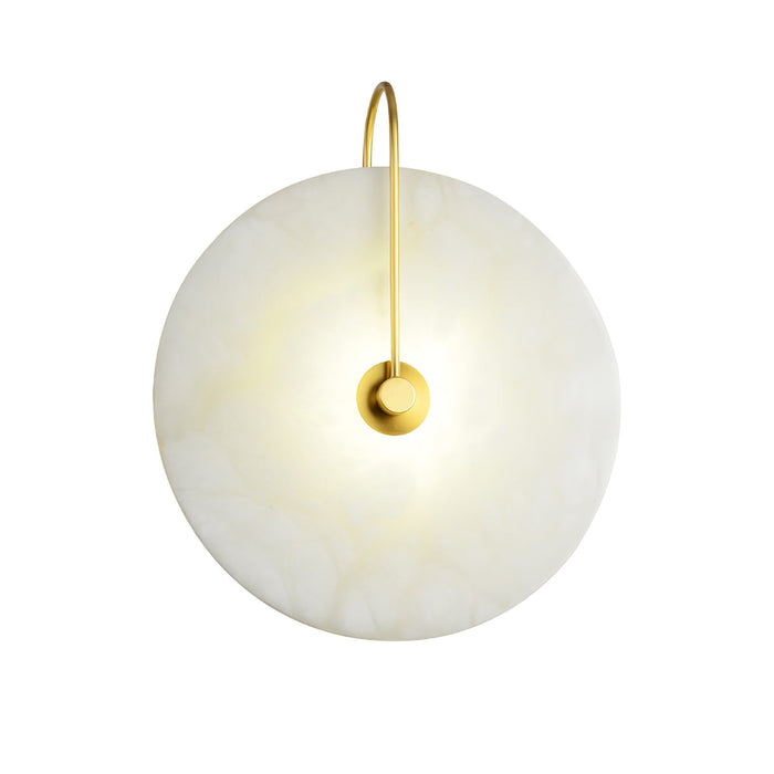 Lugnande LED Vägglampa i Alabaster