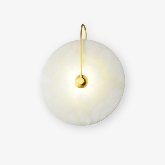 Lugnande LED Vägglampa i Alabaster