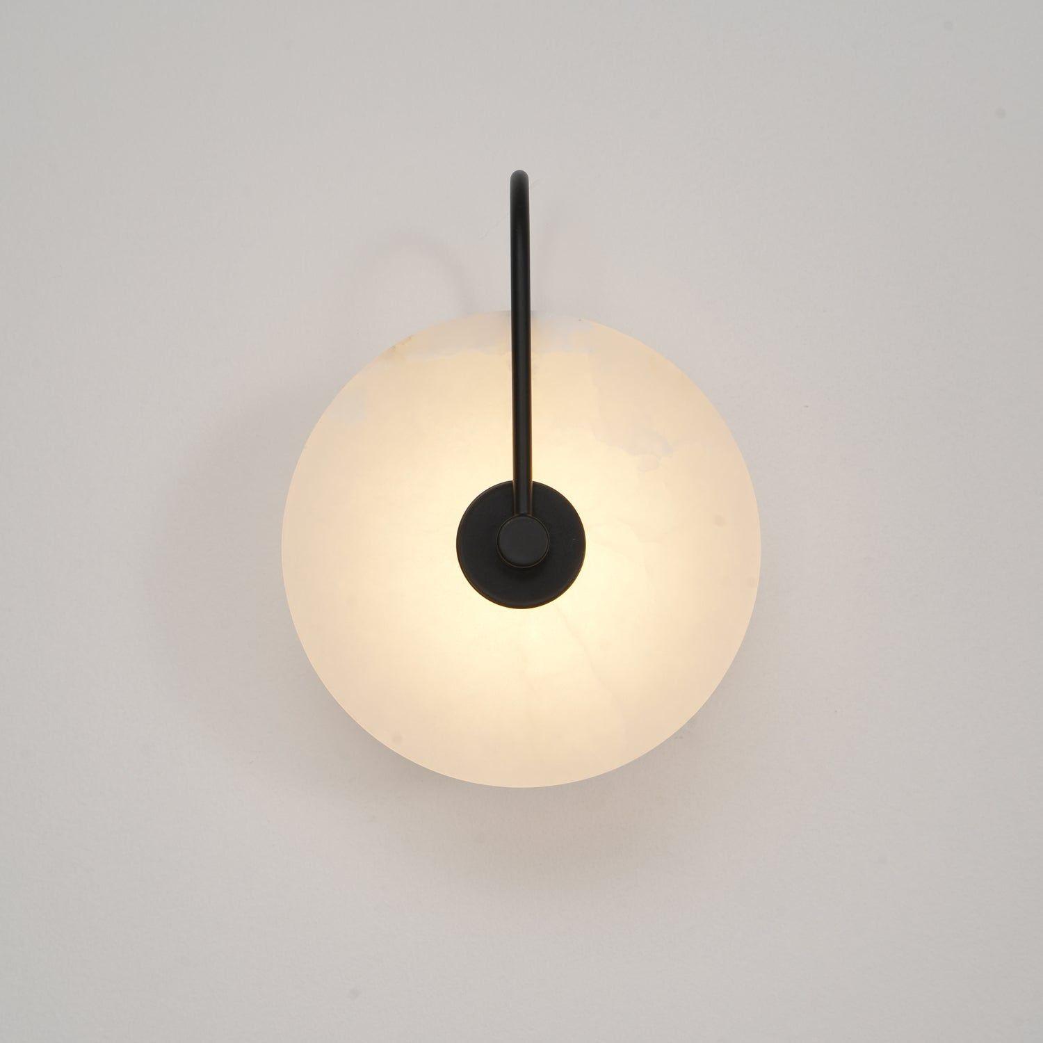 LuxeStone Light - Modern sten LED-vägglampa