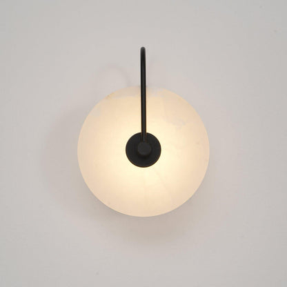 LuxeStone Light - Modern sten LED-vägglampa