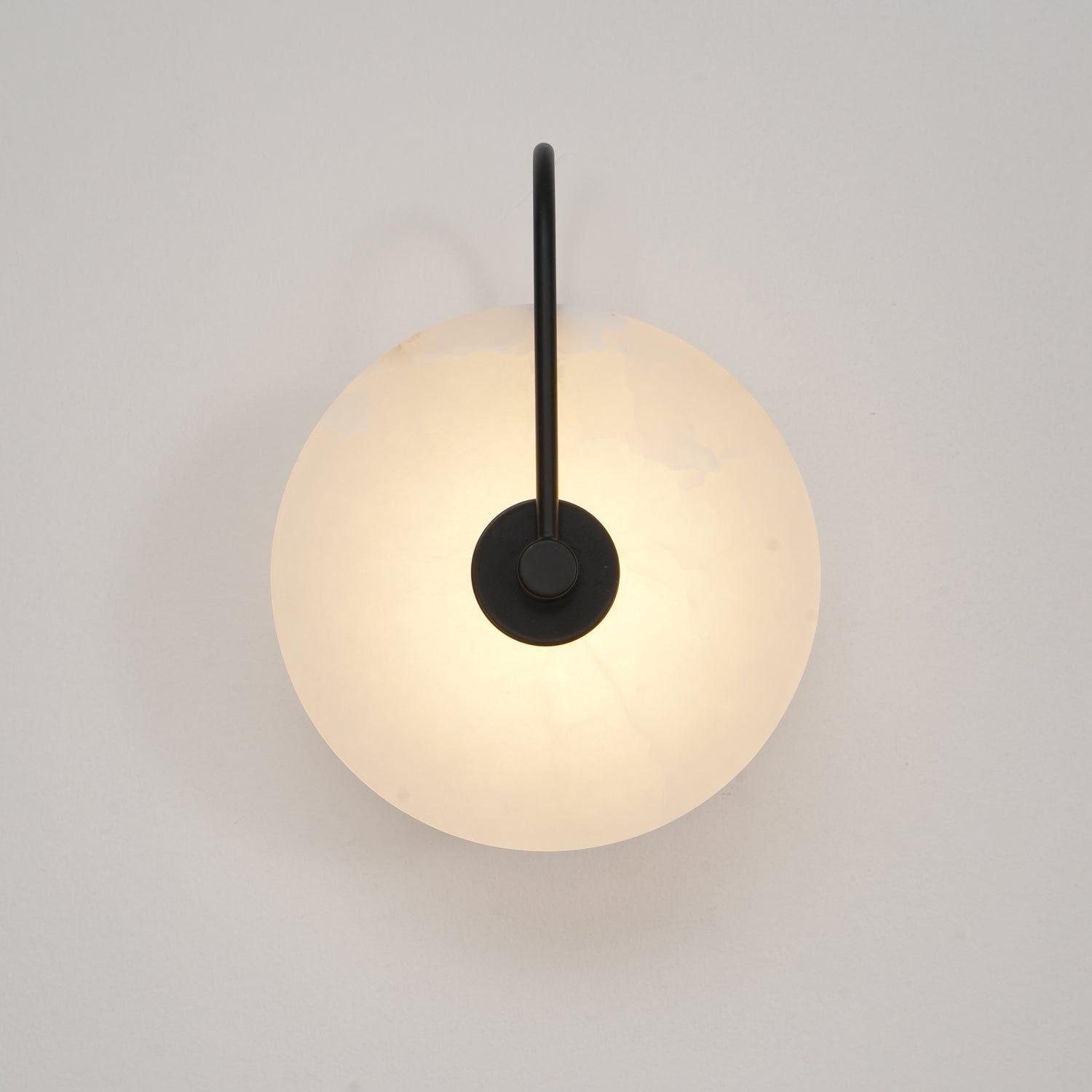 LuxeStone Light - Modern sten LED-vägglampa