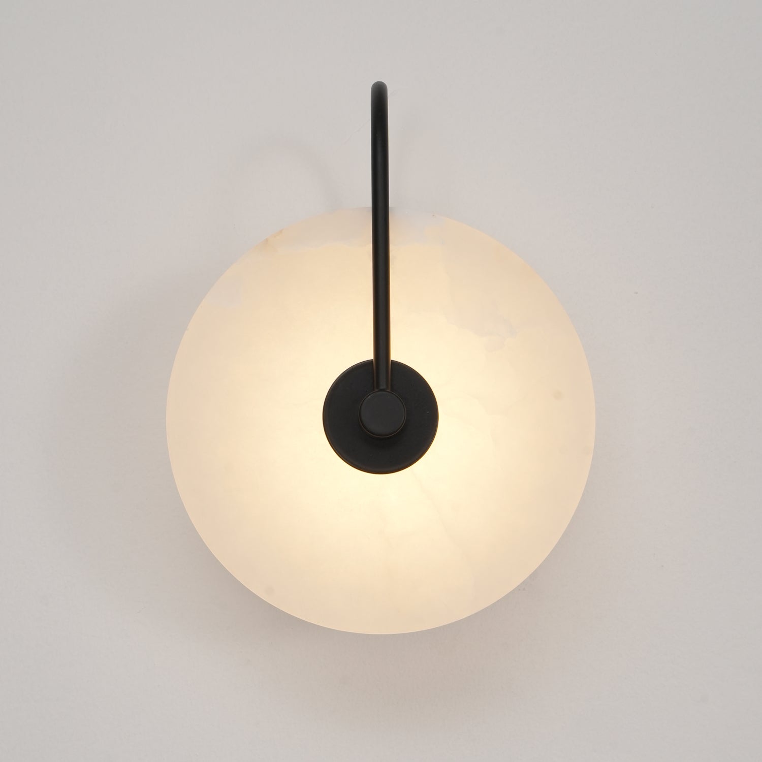 LumiStone - LED Vägglampa med Tidlös Alabaster Elegans