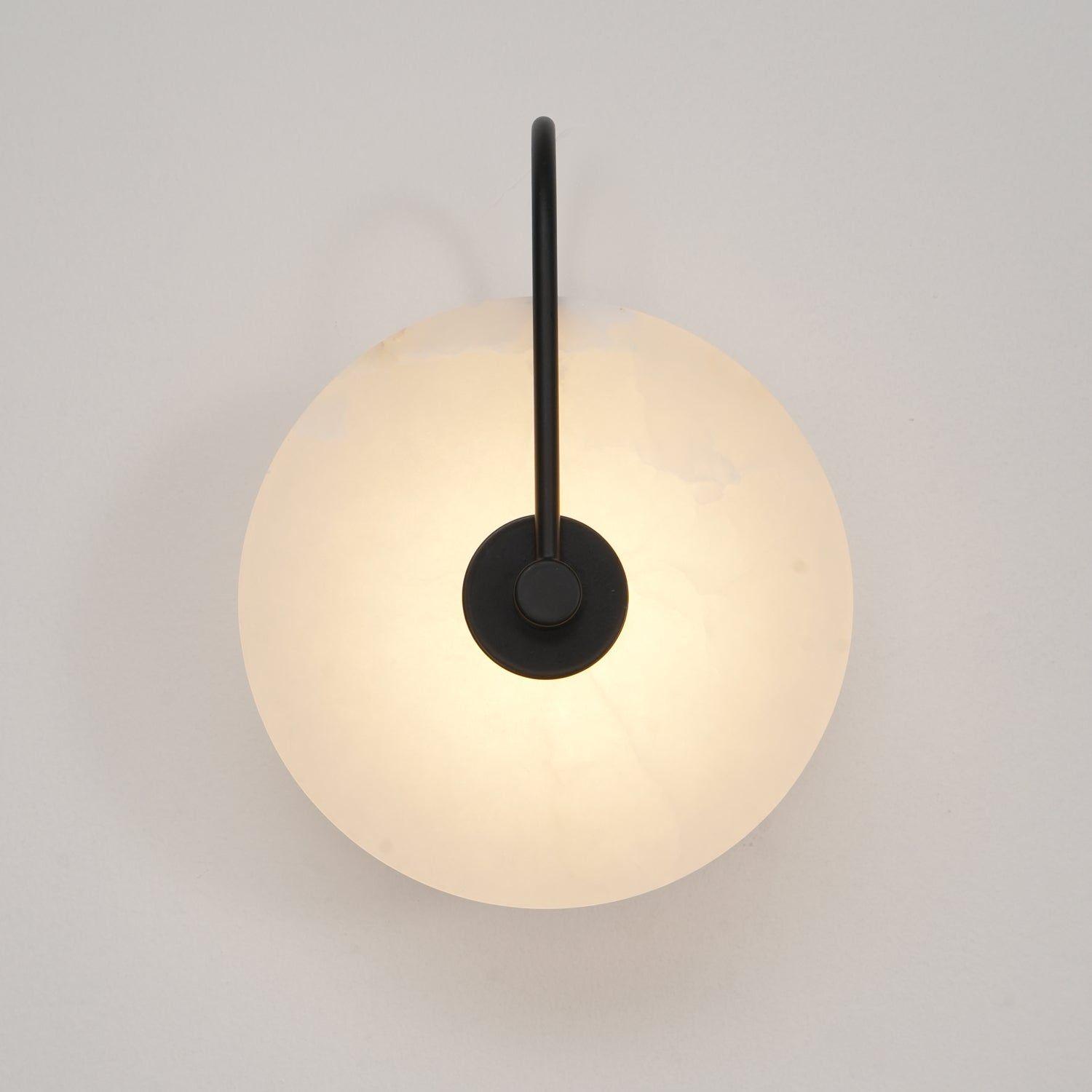 LuxeStone Light - Modern sten LED-vägglampa