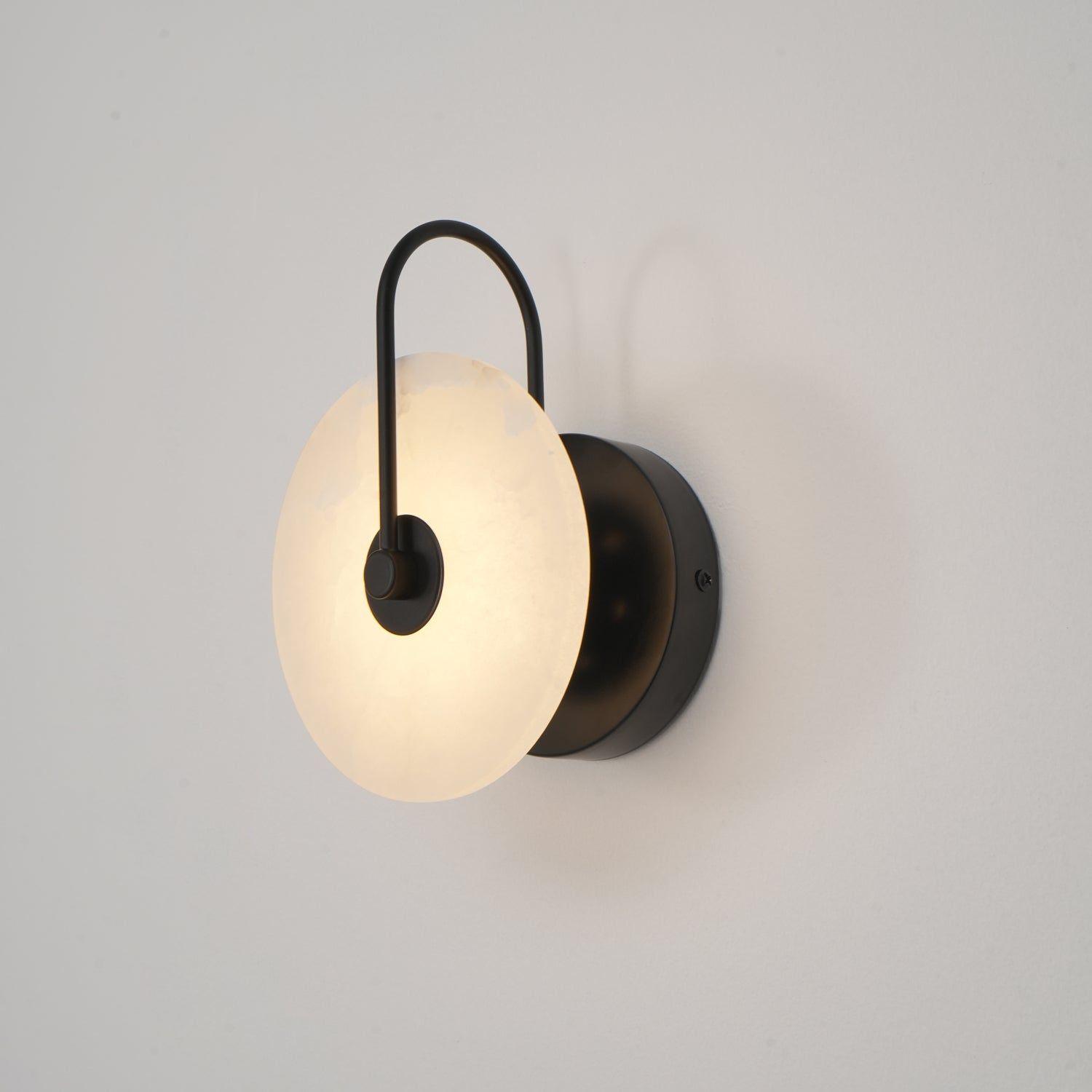 LuxeStone Light - Modern sten LED-vägglampa