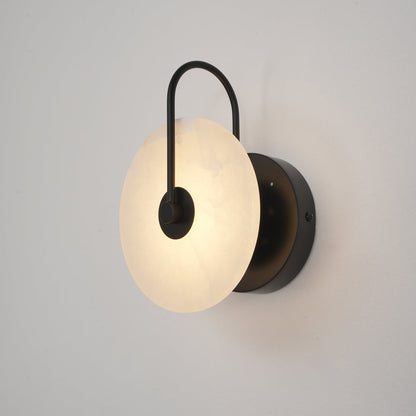 LumiStone - LED Vägglampa med Tidlös Alabaster Elegans