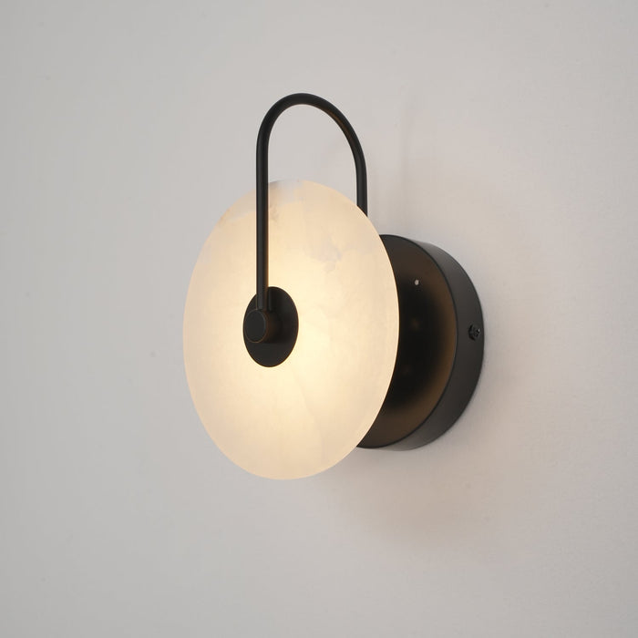Lugnande LED Vägglampa i Alabaster