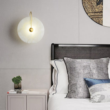 LuxeStone Light - Modern sten LED-vägglampa