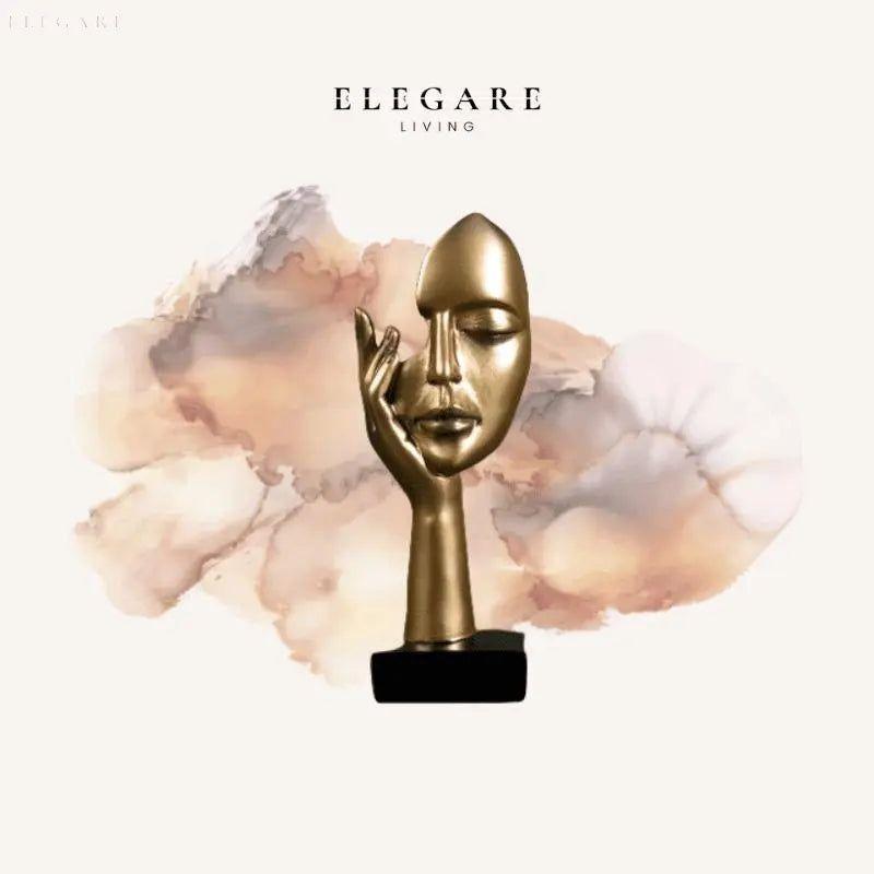Alega - Abstrakt Staty Ornament för Hemmet