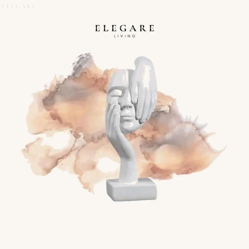 Alega - Abstrakt Staty Ornament för Hemmet