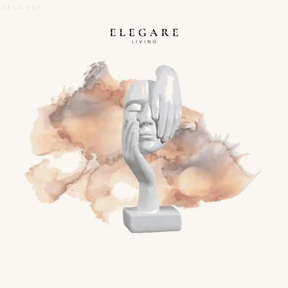 Alega - Abstrakt Staty Ornament för Hemmet