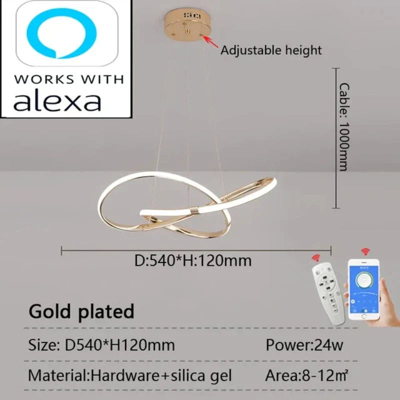 LightMaster - Slim LED Taklampa Uppsättning