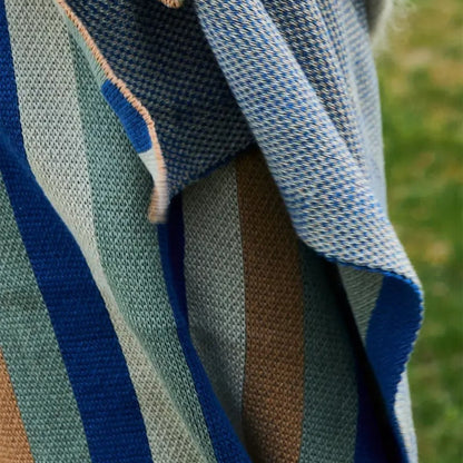 Nordica Randig Andningsbar Bomullsfilt