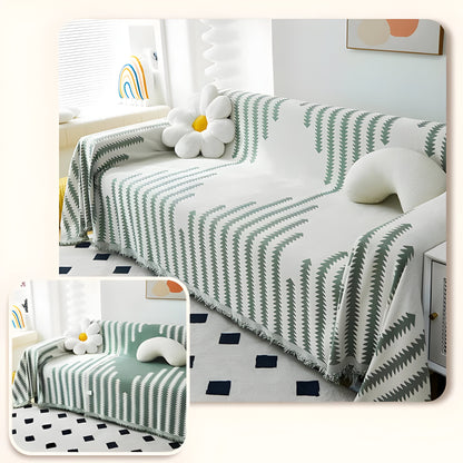 HomeHaven Cover - Dubbelsidig Chenille-tyg-sofföverdrag