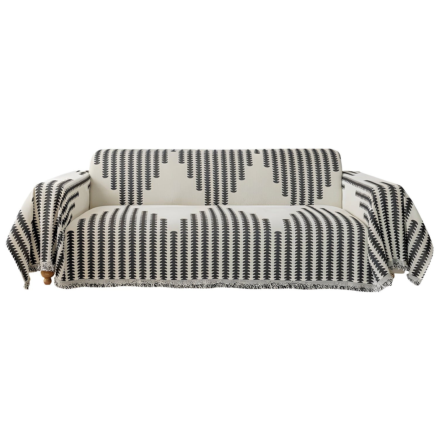 HomeHaven Cover - Dubbelsidig Chenille-tyg-sofföverdrag