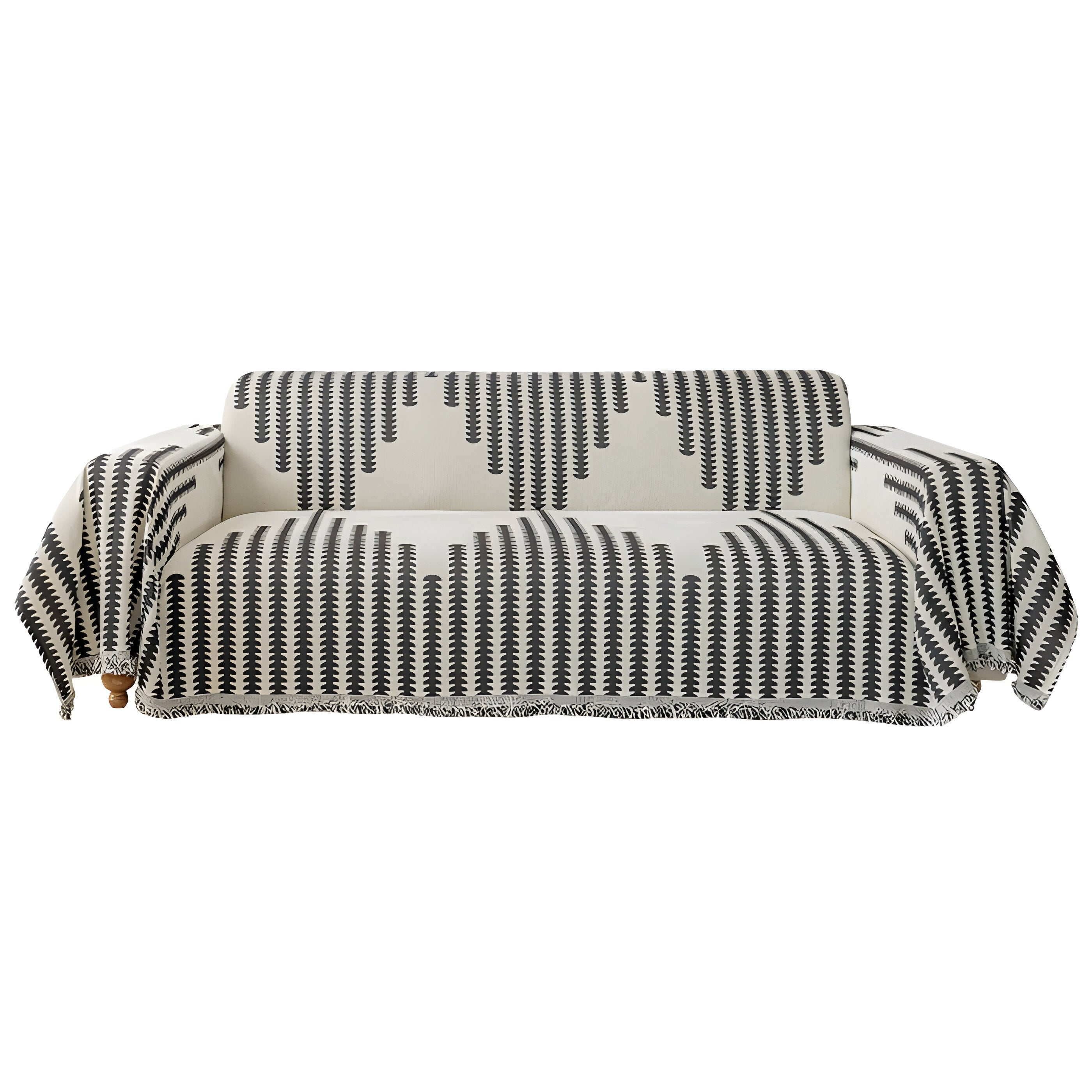 HomeHaven Cover - Dubbelsidig Chenille-tyg-sofföverdrag