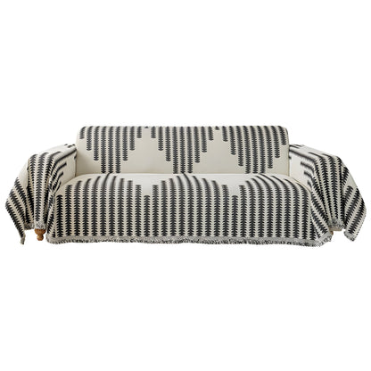 HomeHaven Cover - Dubbelsidig Chenille-tyg-sofföverdrag