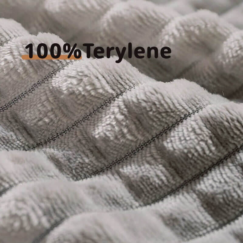 Ultra-komfortabel ortopedisk hundsäng med teryleneklädsel