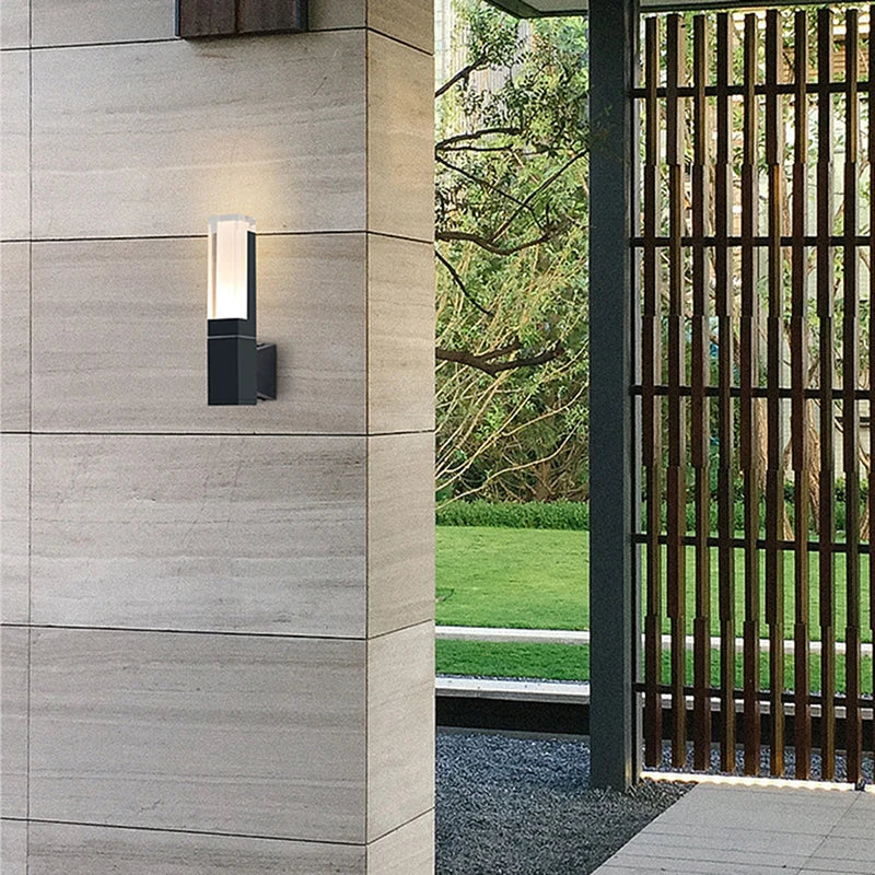 BrightLine - Aluminium-Acryll Minimalistisk LED-Vägglampa