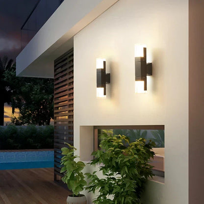 BrightLine - Aluminium-Acryll Minimalistisk LED-Vägglampa