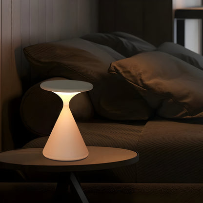 CalmGlow Lampa - Rund Touch-Dimm-Bordlampa